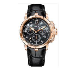 Quartz Chronohraph with 10 Diamonds