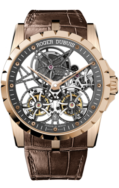 EXCALIBUR SKELETON DOUBLE FLYING TOYRBILLON