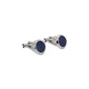 Blue Cufflinks Mont Blanc