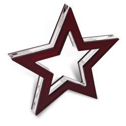 PLEXI STAR NAPKIN RINGS